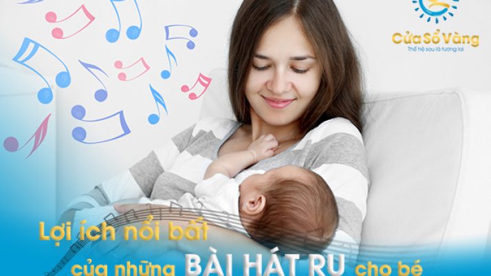 4 lợi ích nổi bật của những bản nhạc hát ru cho bé